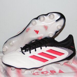 Adidas Copa Pure 3 Elite FG Soccer Cleats Mens 7.5 Womens 8.5 White Black